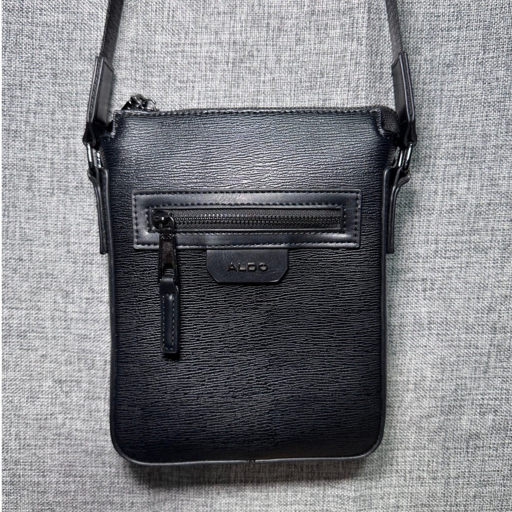 Aldo Black Leonel Men's Women's Cross Body Bag / Purse